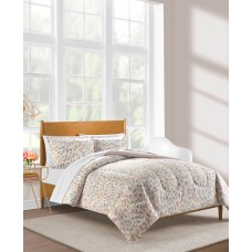 Sunham heetah 3-Pc. Full/Queen Comforter Set, Multicolor
