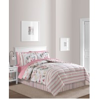 Sunham Irene 8-Pc. Reversible Full Comforter Set Bedding