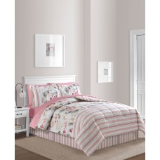 Sunham Irene 8-Pc. Reversible Full Comforter Set Bedding