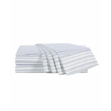 Sunham Wellbeing 300 Thread Count 6 Pc. Sheet Set with Silvadur Antimicrobial Treatment, Gray, Queen