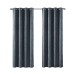  Maya 50″ x 84″ Printed Heathered Blackout Window Panel, Navy