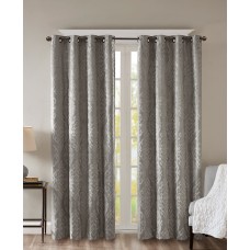 SUNSMART Mirage Damask Total Blackout Window Panel, 50″ x 84″