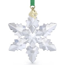 SWAROVSKI Annual Edition 2023 Ornament Clear Crystal Star with 97 Facets Gold
