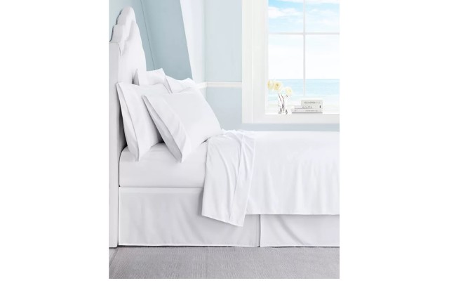  Luxury Bedding Collection Ultra-Soft Brushed Microfiber 6-Piece Queen /White