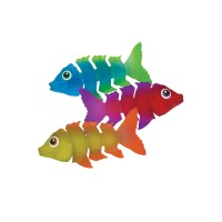 SwimWays Fish Styx Kids Fish-Shaped Pool Diving Toys (3 Pack), Multicolor