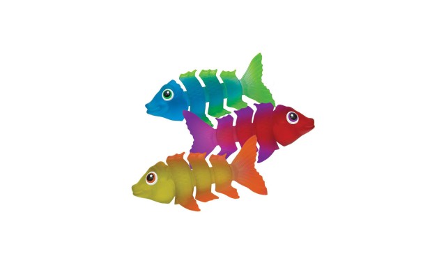  Fish Styx Kids Fish-Shaped Pool Diving Toys (3 Pack), Multicolor