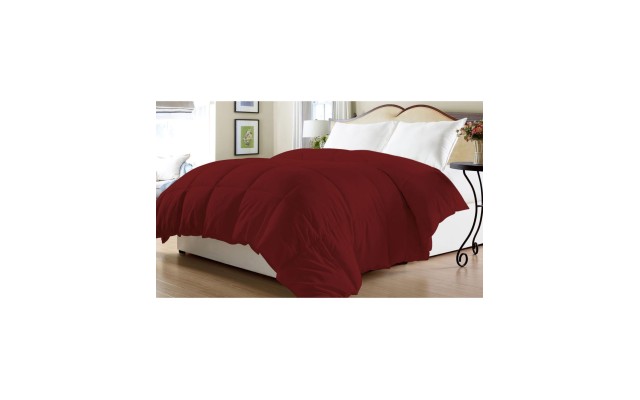  Down Alternative Comforter, Full/Queen, Red