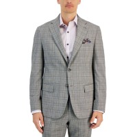 Tallia Men’s Slim-Fit Wool Suit Separate Jacket, Brown, 38S