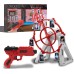  Spin Target Blaster Set Rotating Desktop Arcade Game, Includes 12 Soft Darts, Blaster Gun, Motion Target is Safe And Fun