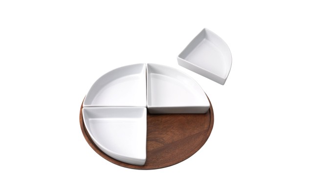 The Cellar Serveware, Acacia Wood Lazy Susan