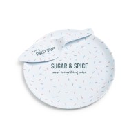The Cellar Sugar & Spice Cake Server Set, White, 2 Pack
