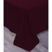 Wrinkle Free Sheet Sets with Deep Pockets & Stain Resistant, 4 pc, 1800 Thread Count Based, Eggplant, California King