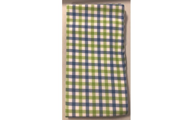 The Ultimate Pocket Square, Green Flannel Pattern