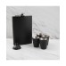  By Cambridge Stainless Steel Flask Set with Gift Box, Set of 6