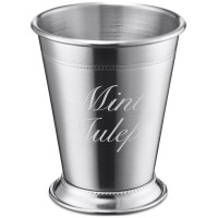 Thirstystone by Cambridge Stainless Steel Silver Mint Julep Cup