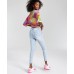  High Rise Skinny Jeans, Light Blue, 5