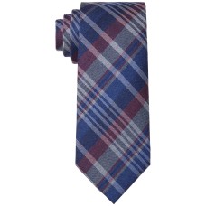 Tommy Hilfiger Men’s Fancy Boston Check Tie, Navy
