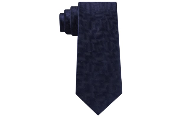 Tommy Hilfiger Men’s Herringbone Dot Tie
