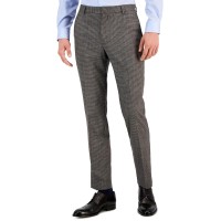 Tommy Hilfiger Men’s Modern-Fit Stretch Performance Pants, Brown, 36×32