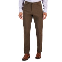 Tommy Hilfiger Men’s Th Flex Modern Fit Four-Pocket Twill Pants, Brown, 40×30