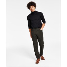 Tommy Hilfiger Men’s Th Flex Modern Fit Four-Pocket Twill Pants, Olive, 33×32