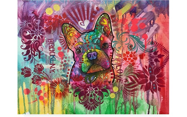  ALI46292-C1419GG Frenchie Jacket by Dean Russo, 14×19
