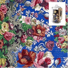 Trove I Go To (250) Pieces Wooden Puzzle: Display Jar: Floral Table Cover