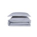  Multi Stripe Full/Queen 3 Piece Comforter Set, Grey