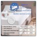Turkish Cotton Blend Mattress Protector Providing Reliable Waterproof Overlay Flexibility Moisture Protection Care for Skin Mattress Cover, White, White, King