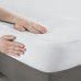 Turkish Cotton Blend Mattress Protector Providing Reliable Waterproof Overlay Flexibility Moisture Protection Care for Skin Mattress Cover, White, White, King