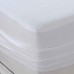 Turkish Cotton Blend Mattress Protector Providing Reliable Waterproof Overlay Flexibility Moisture Protection Care for Skin Mattress Cover, White, White, King