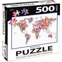 Turner Licensing 500 Pc. Puzzle World Love