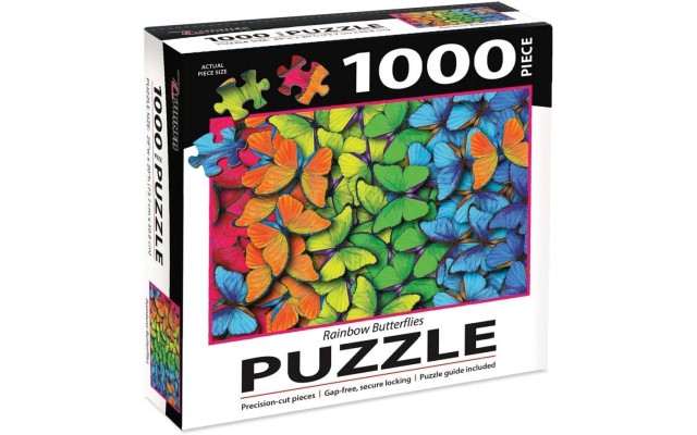  Photographic Rainbow Butterflies Puzzle – 1000 Pc. (8410516)