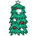 TwelveNYC Holiday Tree Silicone Gel Phone Case For Samsung Galaxy S7 (Green)