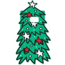 TwelveNYC Holiday Tree Silicone Gel Phone Case For Samsung Galaxy S7 (Green)
