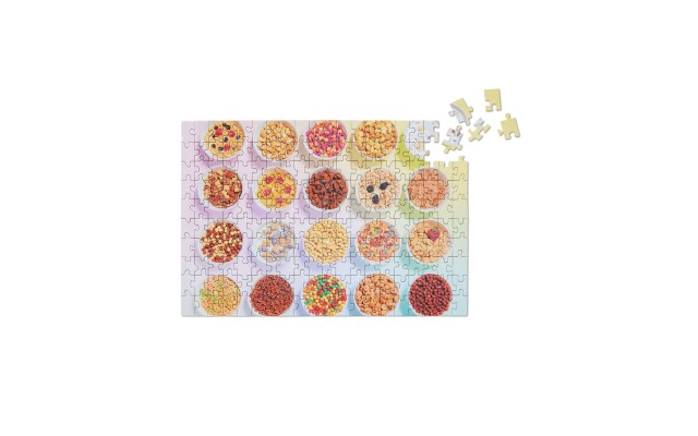 Twelvenyc Super Duper Cereal Jigsaw Puzzle, Yellow, 11″ x 16″