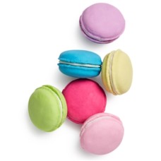 Twos Company 6-pc. Macaroon Eraser Set Multi