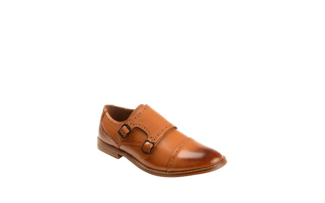  Men’s Wayne Dress Shoe (Brown – 9.5)