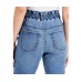  Juniors Princeton Super High Rise Mom Jeans, 7, Blue