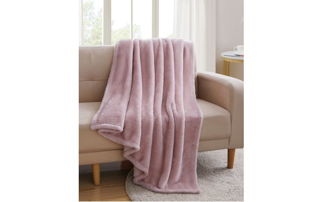  Home High Pile Plush Throw, 50X60