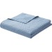  Home Valore 8-Pc. Full/Queen Comforter & Coverlet Set Bedding, Navy