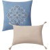  Home Valore 8-Pc. Full/Queen Comforter & Coverlet Set Bedding, Navy
