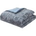  Home Valore 8-Pc. Full/Queen Comforter & Coverlet Set Bedding, Navy