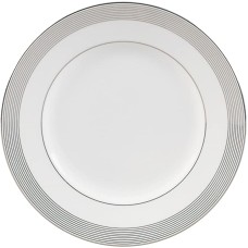 Vera Wang Wedgwood Dinnerware, Grosgrain Salad Plate, Silver