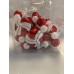  6′ Red-White Candy Christmas Garland