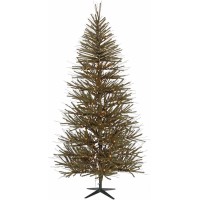 Vickerman 8′ Vienna Twig Artificial Christmas Tree with 400 Warm White LED Light, Green