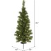  Solar Tree LED 30 Warm White 93 Tips, 3-Feet by 18-Inch, Green