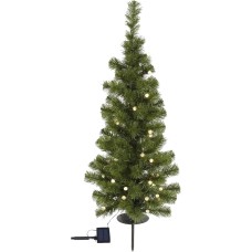 Vickerman Solar Tree LED 30 Warm White 93 Tips, 3-Feet by 18-Inch, Green