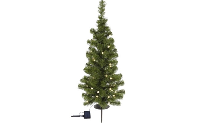  Solar Tree LED 30 Warm White 93 Tips, 3-Feet by 18-Inch, Green