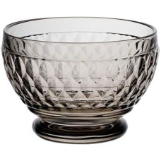 Villeroy & Boch Bowl, Crystal Glass, Grey, 81mm